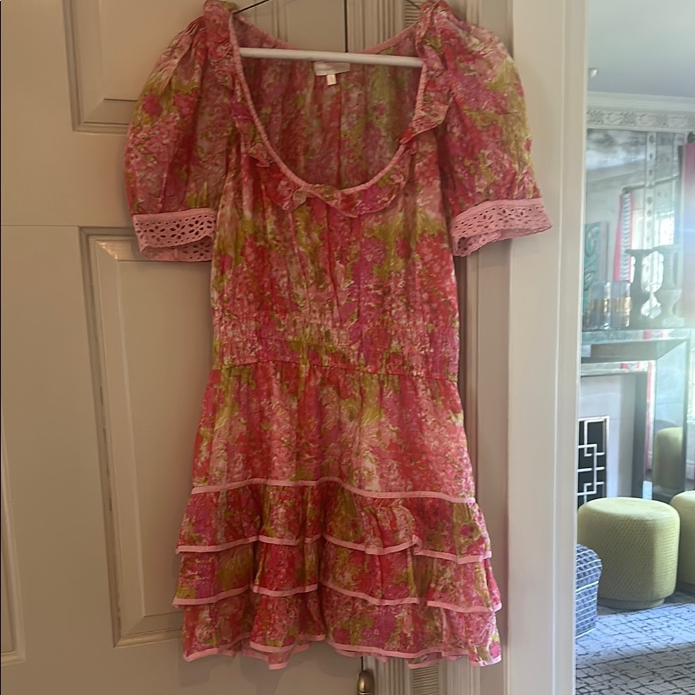 Floral LoveShack Fancy mini dress